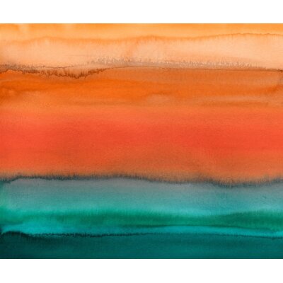 P280-VD3 Tapeten Komar Pure 2 Risveglio Farbe Orange Vlies Fototapete