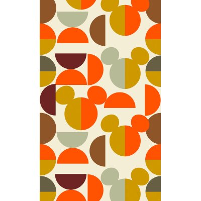 DX3-152 Tapeten Komar Into Wonderland Finding Mickey Mouse Farbe bunt Vlies Fototapete