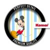 DX4-163 Tapeten Komar Into Wonderland Mickey Relax Farbe bunt Vlies Fototapete