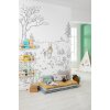 IADX4-043 Tapeten Komar Into Wonderland Winnie the Pooh Walk Farbe bunt Vlies Fototapete