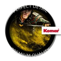 IADX4-100 Tapeten Komar Into Wonderland Loki Yellow Dust   Farbe bunt Vlies Fototapete