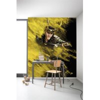 IADX4-100 Tapeten Komar Into Wonderland Loki Yellow Dust   Farbe bunt Vlies Fototapete