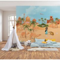 IADX6-107 Tapeten Komar Into Wonderland Make a wish Jasmin Farbe bunt Vlies Fototapete