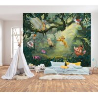 IADX7-004 Tapeten Komar Into Wonderland Lion King Hakuna Matata Farbe bunt Vlies Fototapete