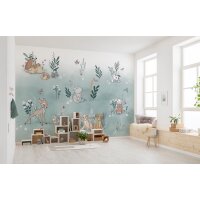 IADX8-022 Tapeten Komar Into Wonderland Before the Bloom Farbe bunt Vlies Fototapete