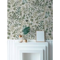 AS 396971 Tapeten A.S Creation Farbe Grün Blau Weiß  PintWalls II Vliestapete