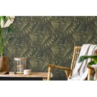 AS 397011 Tapeten A.S Creation Farbe Grün Schwarz Braun  PintWalls II Vliestapete