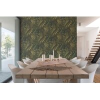 AS 397011 Tapeten A.S Creation Farbe Grün Schwarz Braun  PintWalls II Vliestapete