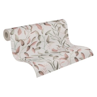 AS 397451 Tapeten A.S Creation Farbe Grün Rosa Creme  PintWalls II Vliestapete