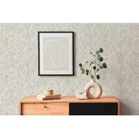 AS 397471 Tapeten A.S Creation Farbe Bunt Creme Grün Gelb PintWalls II Vliestapete