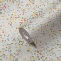 AS 397471 Tapeten A.S Creation Farbe Bunt Creme Grün Gelb PintWalls II Vliestapete