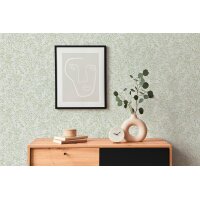 AS 397472 Tapeten A.S Creation Farbe Grün Weiß Creme  PintWalls II Vliestapete