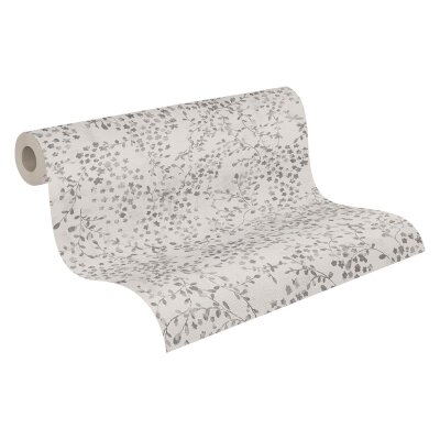 AS 397474 Tapeten A.S Creation Farbe Grau Weiß Silber  PintWalls II Vliestapete