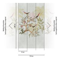 AS 398741 Tapeten A.S Creation Farbe Bunt Grau Grün Rosa Braun THE WALL III Vliestapete