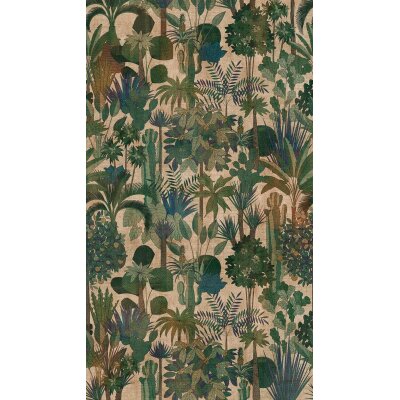 AS 398631 Tapeten A.S Creation Farbe Grün Beige Braun Blau  THE WALL III Vliestapete