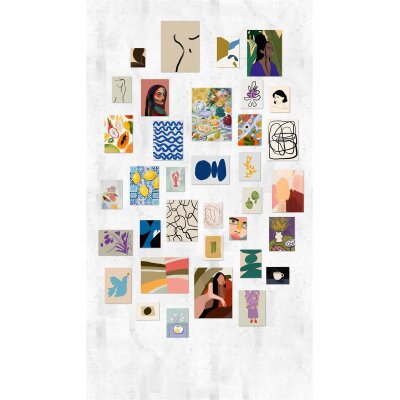 AS 398201 Tapeten A.S Creation Farbe Bunt Weiß    THE WALL III Vliestapete