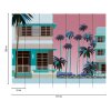 AS 398931 Tapeten A.S Creation Farbe Blau Pink Braun   THE WALL III Vliestapete