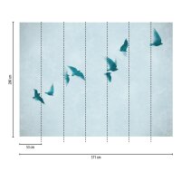 AS 399231 Tapeten A.S Creation Farbe Blau     THE WALL III Vliestapete