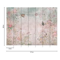 AS 399201 Tapeten A.S Creation Farbe Bunt Grau Blau Rosa  THE WALL III Vliestapete