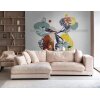 AS 399101 Tapeten A.S Creation Farbe Bunt Grau Orange Gelb Blau THE WALL III Vliestapete