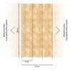 AS 398681 Tapeten A.S Creation Farbe Orange Beige    THE WALL III Vliestapete