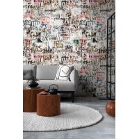 AS 398481 Tapeten A.S Creation Farbe Grau Beige Bunt   THE WALL III Vliestapete