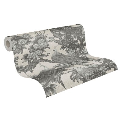 AS 399823 Tapeten A.S Creation Farbe Grau Beige    Michalsky 6 Satintapete