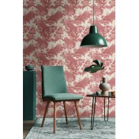 AS 399824 Tapeten A.S Creation Farbe Rot Creme Rosa   Michalsky 6 Satintapete