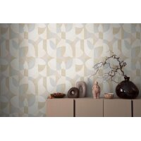 AS 399324 Tapeten A.S Creation Farbe Grau Creme Beige Weiß  French Affair   Satintapete