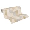 AS 399324 Tapeten A.S Creation Farbe Grau Creme Beige Weiß  French Affair   Satintapete