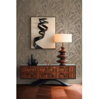 AS 399332 Tapeten A.S Creation Farbe Metallic Schwarz    French Affair   Profiltapete