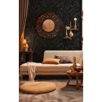 AS 399334 Tapeten A.S Creation Farbe Schwarz Metallic    French Affair   Profiltapete