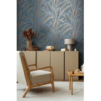 AS 399335 Tapeten A.S Creation Farbe Blau Grün Gelb   French Affair   Profiltapete