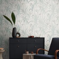 AS 399363 Tapeten A.S Creation Farbe Grau Blau Grün   French Affair   Profiltapete