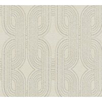 AS 399371 Tapeten A.S Creation Farbe Beige Metallic Grau   French Affair   Profiltapete