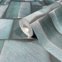 35389 Marburg Timber Farbe blau, türkis Vliestapete