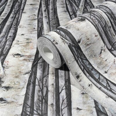 35397 Marburg Timber Farbe grau, blau Vliestapete