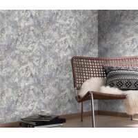 10415-31 Tapeten Erismann Play of light Farbe grau Vinyltapete auf Vlies
