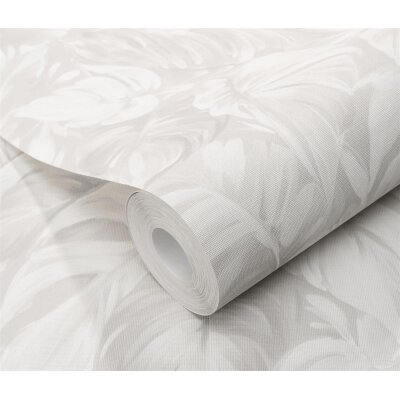 10416-10 Tapeten Erismann Play of light Farbe grau Vinyltapete auf Vlies