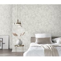 10416-10 Tapeten Erismann Play of light Farbe grau Vinyltapete auf Vlies