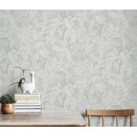 10416-10 Tapeten Erismann Play of light Farbe grau Vinyltapete auf Vlies