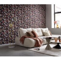 10431-06 Tapeten Erismann Gentle Farbe violett Vinyltapete auf Vlies