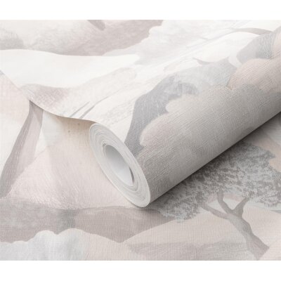 10433-02 Tapeten Erismann Gentle Farbe creme Vinyltapete auf Vlies