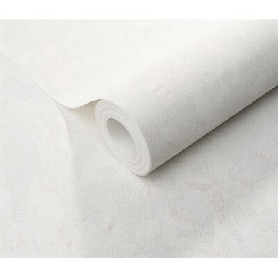 10435-01 Tapeten Erismann Gentle Farbe weiß Vinyltapete auf Vlies
