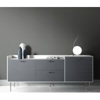 10444-37 Tapeten Erismann Elle Decoration 4 Farbe grau Vinyltapete auf Vlies