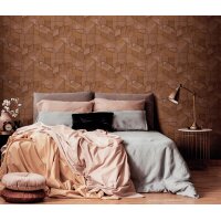 10445-13 Tapeten Erismann Elle Decoration 4 Farbe braun Vinyltapete auf Vlies