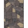 10445-37 Tapeten Erismann Elle Decoration 4 Farbe dunkelgrau Vinyltapete auf Vlies