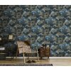 10448-08 Tapeten Erismann Elle Decoration 4 Farbe blau Vinyltapete auf Vlies