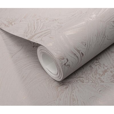 10358-48 Tapeten Erismann Melissa Farbe taupe Vinyltapete auf Vlies