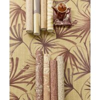 340514 Tapeten Eijffinger Groovy  Farbe rot beige sand Vlies